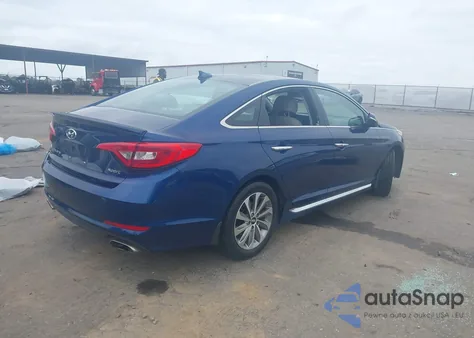 2015 Hyundai Sonata Sport из США, поврежденный, VIN 5NPE34AFXFH198427